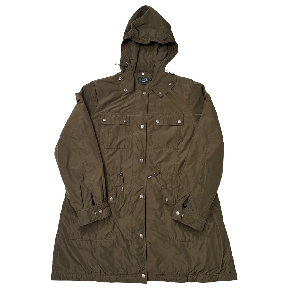Pendleton hooded utility‎ Anorak Olive Greenjacket - 2XL